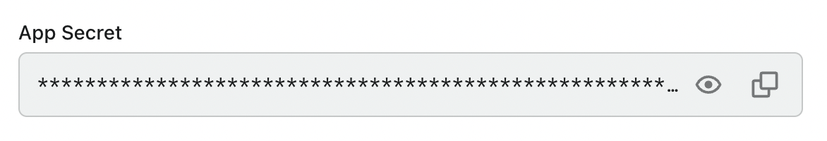 App Secret